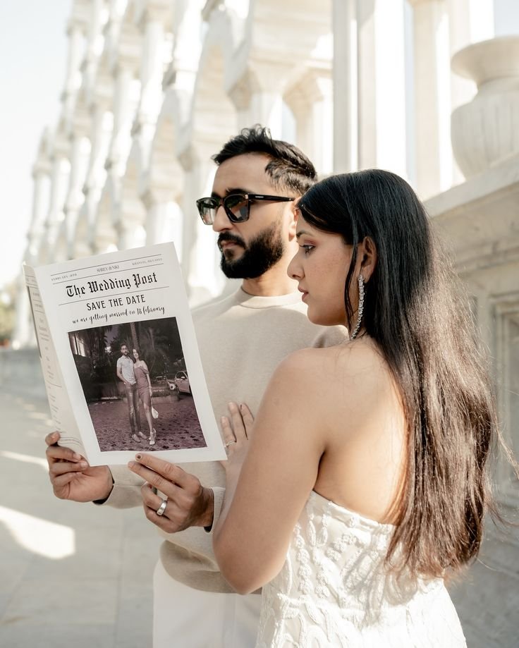 Couple pre-wedding